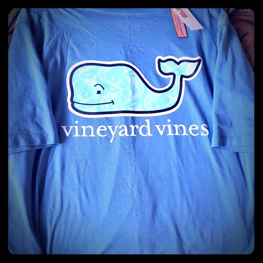 Vineyard Vines Blue whale T-shirt XXL